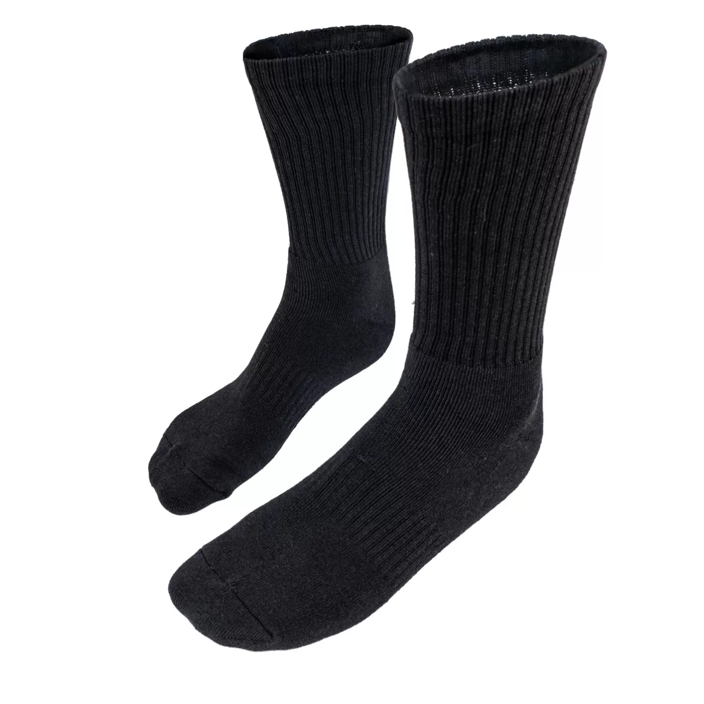 Clearance VELTUFF Bamboo Work Socks (Sizes 40-46) Black