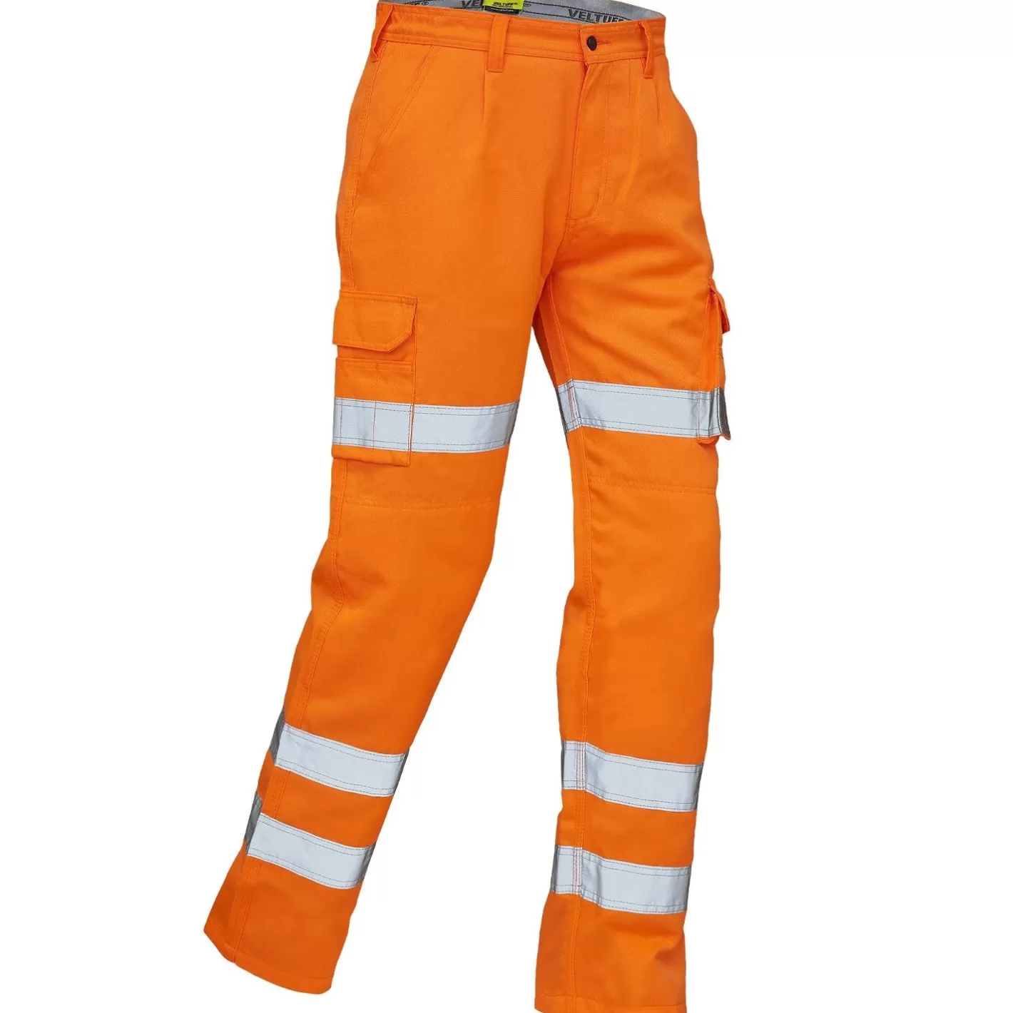 New VELTUFF Cargo Hi-Vis Work Trousers