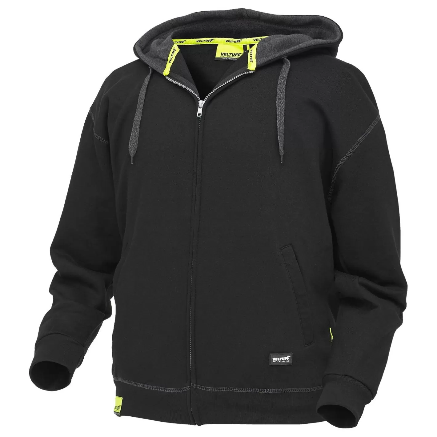 Best VELTUFF Full Zip Work Hoodie