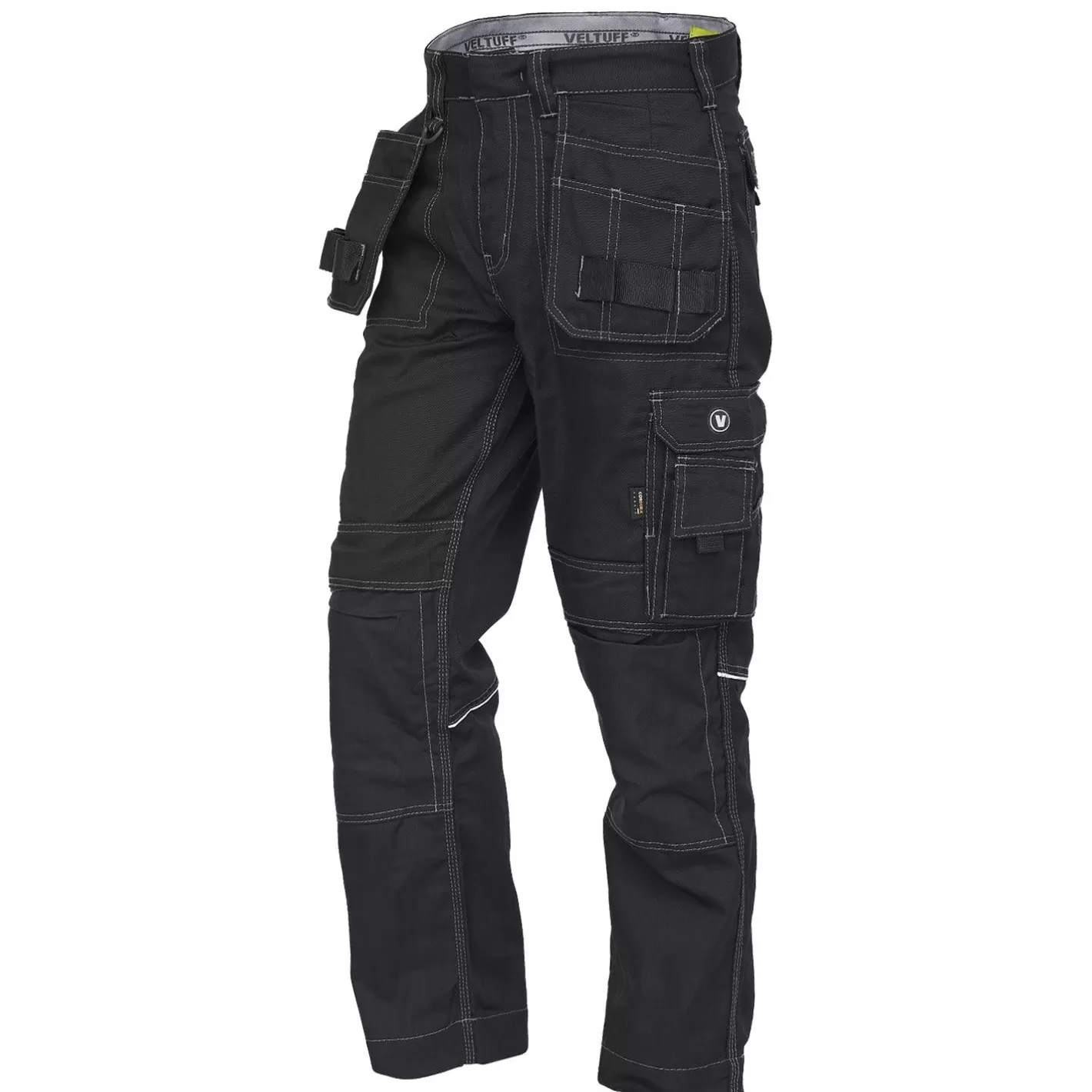 Discount VELTUFF Multi Function Holster Pocket Trousers Black