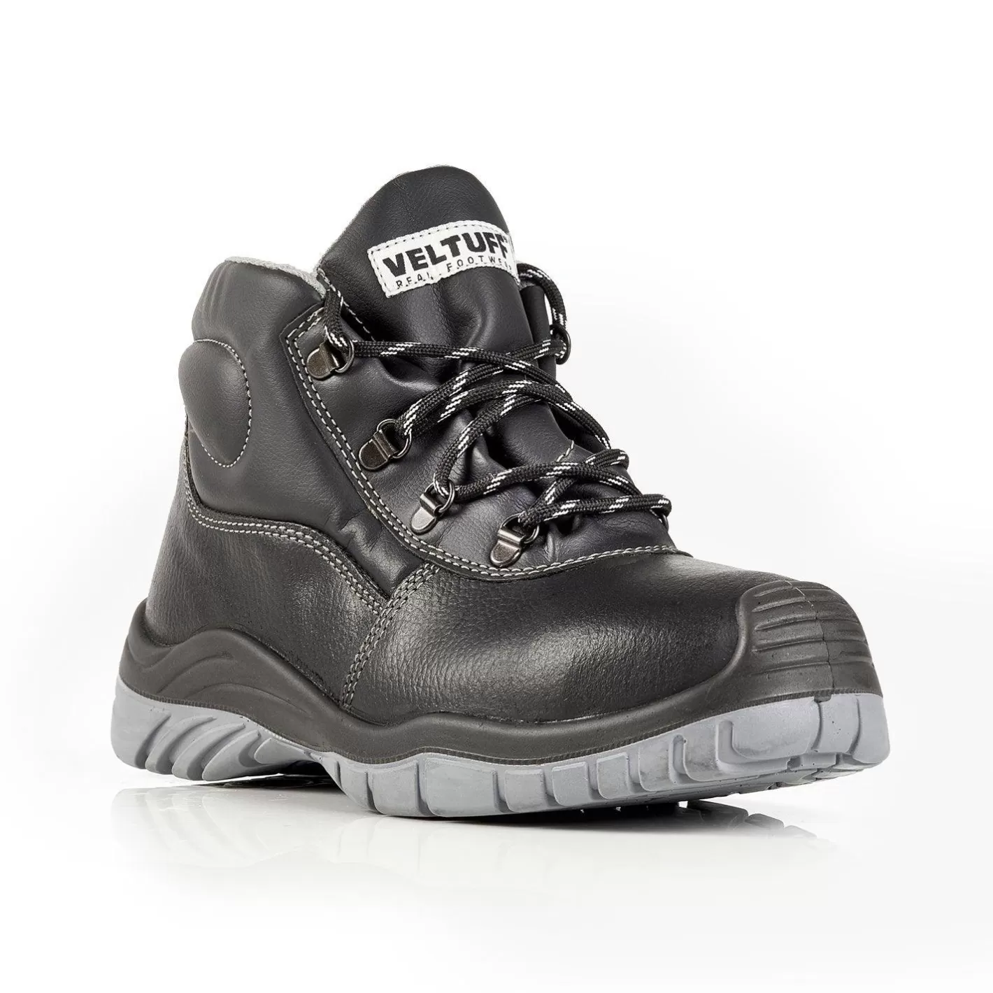 Cheap VELTUFF Multi-Task Safety Boots (Sizes 38-48) Black