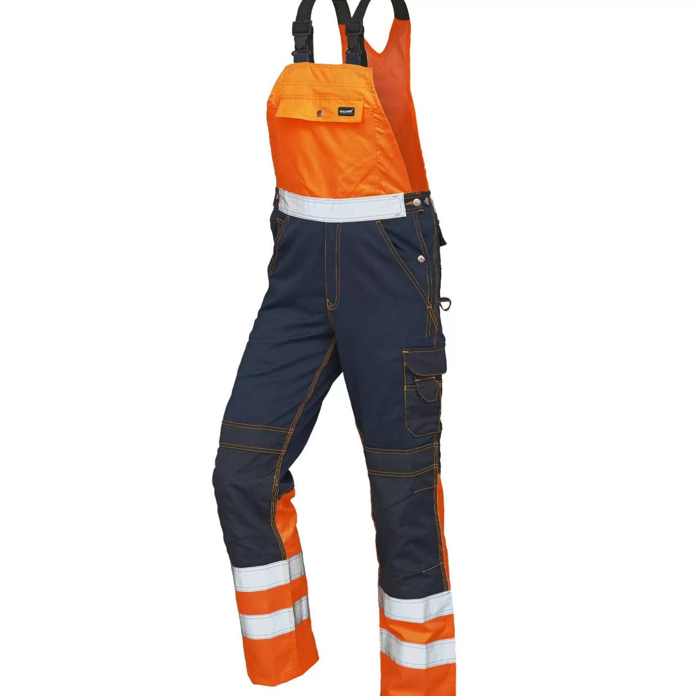 Outlet VELTUFF Reflex Hi-Vis Bib & Brace Overalls