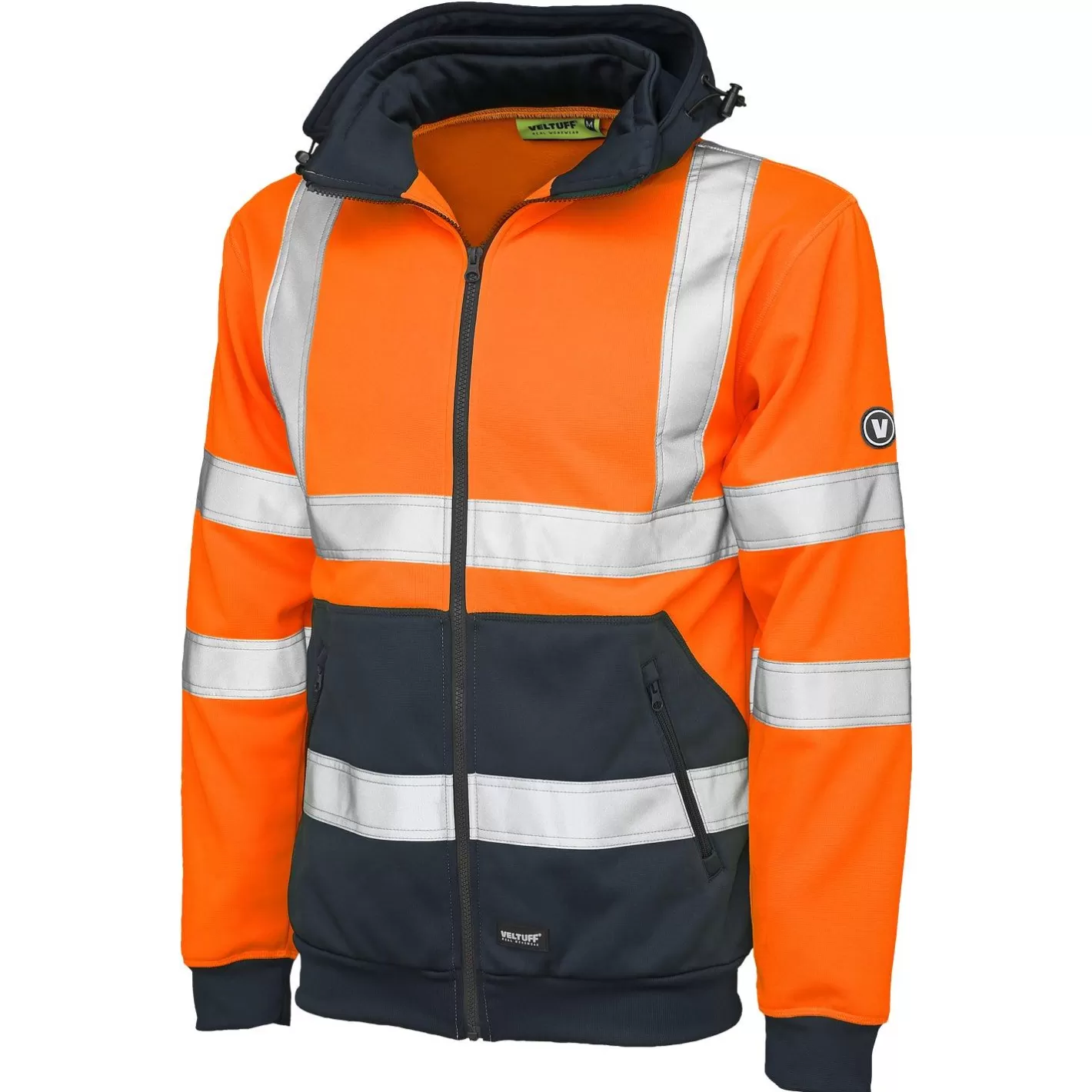 Flash Sale VELTUFF Reflex Hi-Vis Full Zip Hoodie