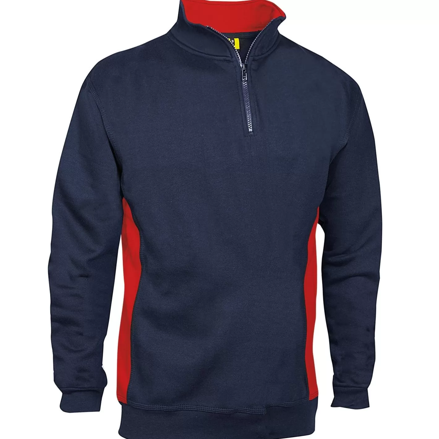 Shop VELTUFF Two Tone Quarter Zip Sweatshirt